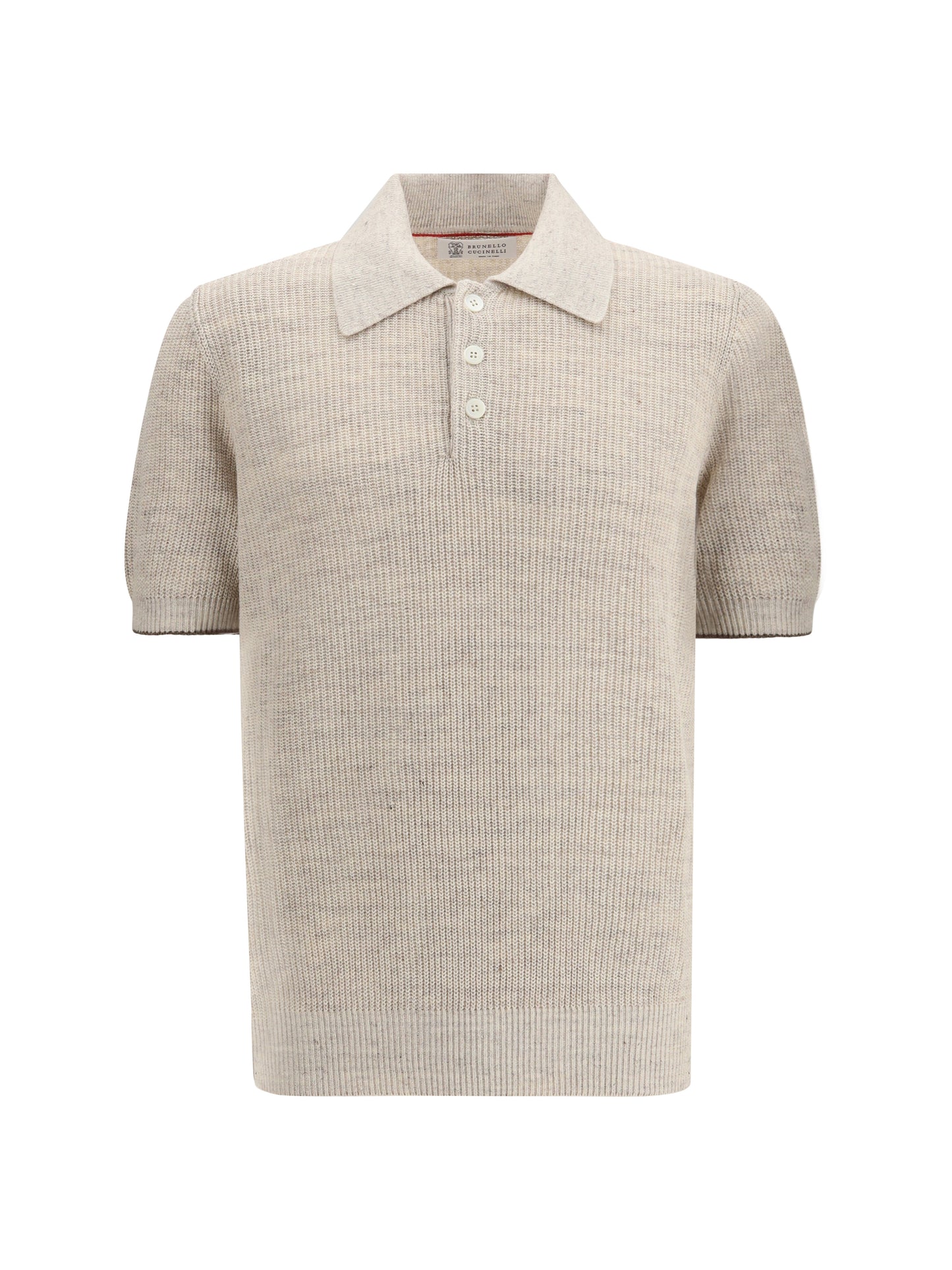 BRUNELLO CUCINELLI Cotton Polo Sweater