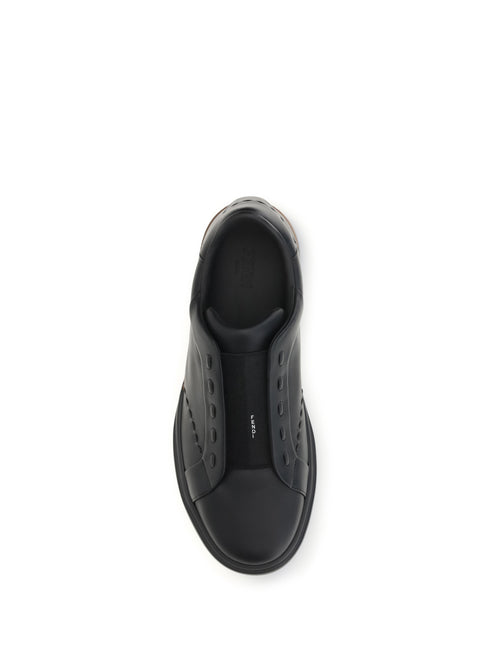 Fendi City Sneakers - Nero+Nero+Choc.Taup