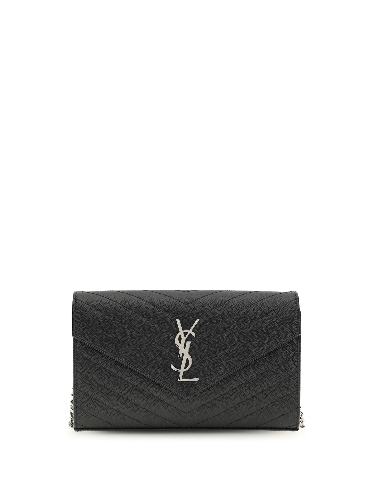 Saint Laurent Chain Wallet - Black