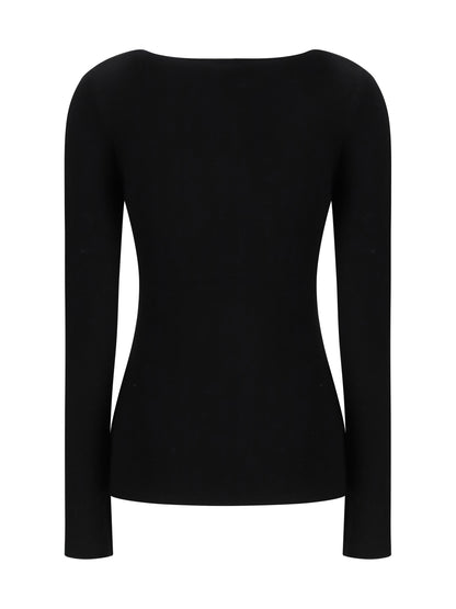 Toteme Compact Sweater - Black