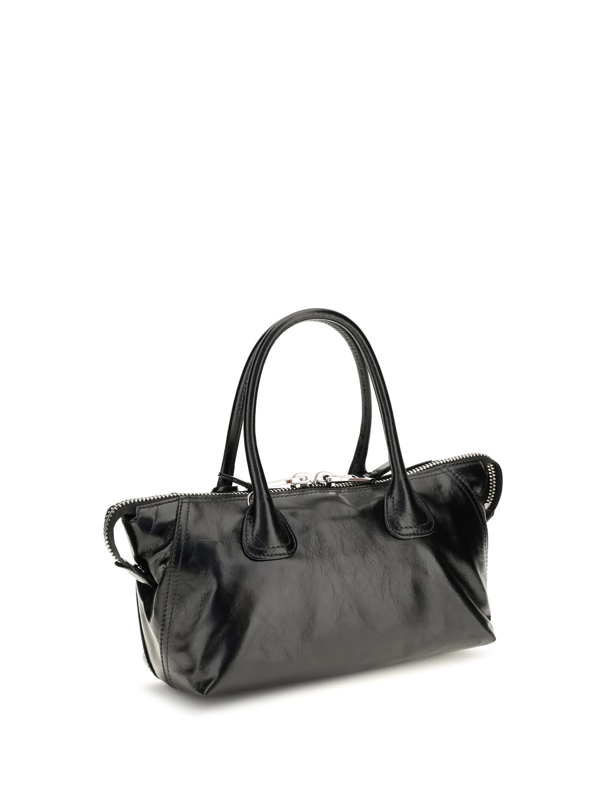 Miu Miu Glossy leather Handbag - Black