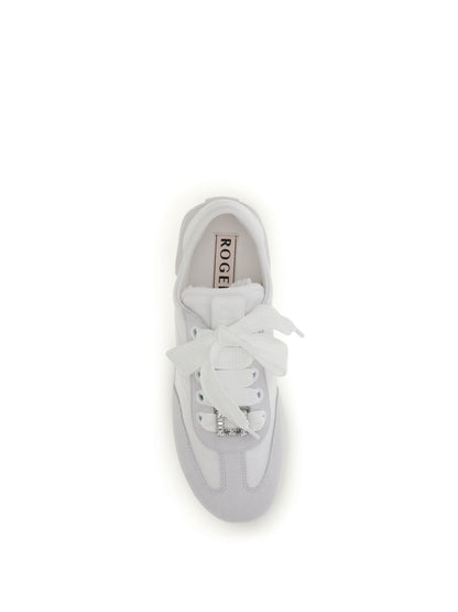 ROGER VIVIER Viv Low suede Sneakers