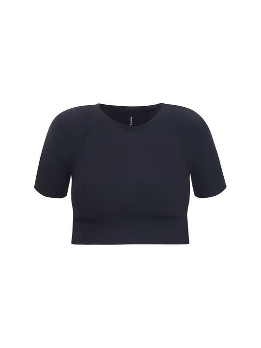 Wolford Seamless fitted sports T-shirt - Black