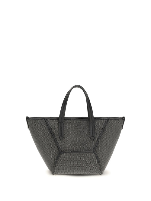 Brunello Cucinelli BC Duo mini Handbag - Ultrablack