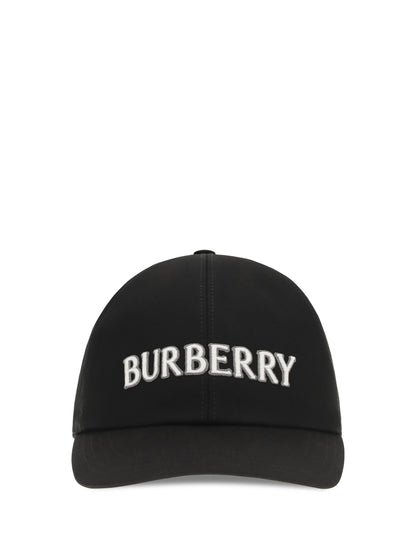 BURBERRY Logo cotton Baseball Cap