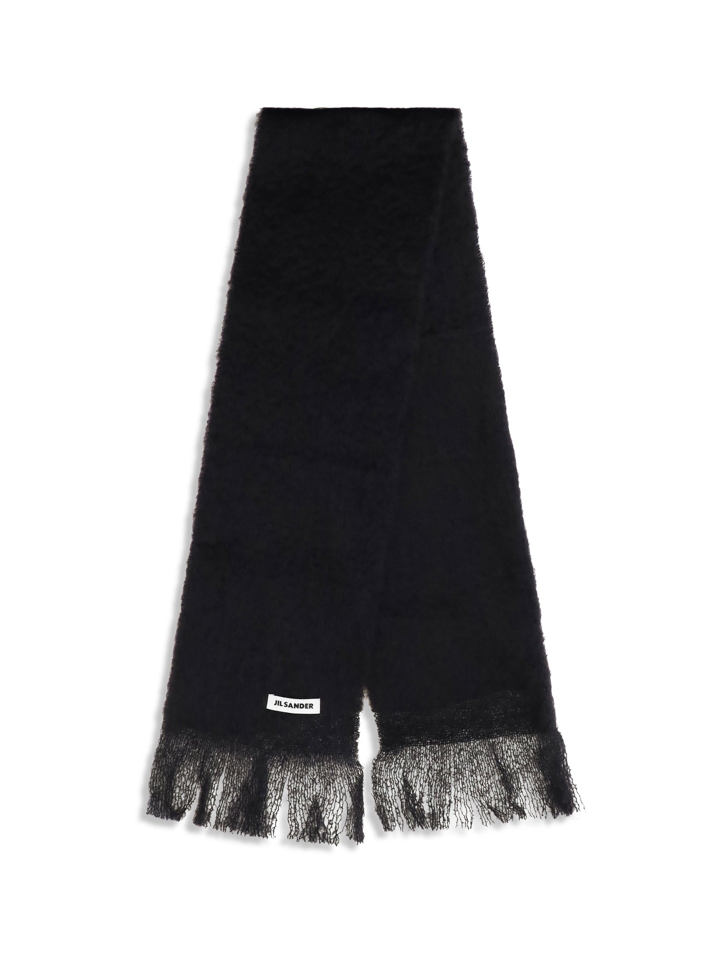 JIL SANDER Wool Scarf with logo