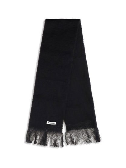 JIL SANDER Wool Scarf with logo