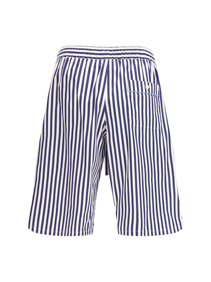 DOLCE & GABBANA Striped drawstring Shorts