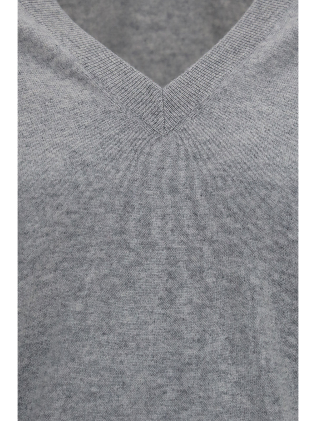 Brunello Cucinelli V-neck cashmere Sweater - Ciottolo