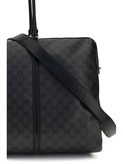 GUCCI GG Travel Bag with Web stripe