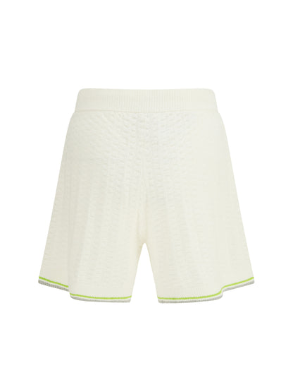 CASABLANCA Tennis bouclé Shorts