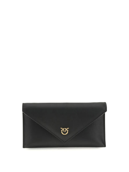 PINKO Love Birds Logo mini Clutch Bag