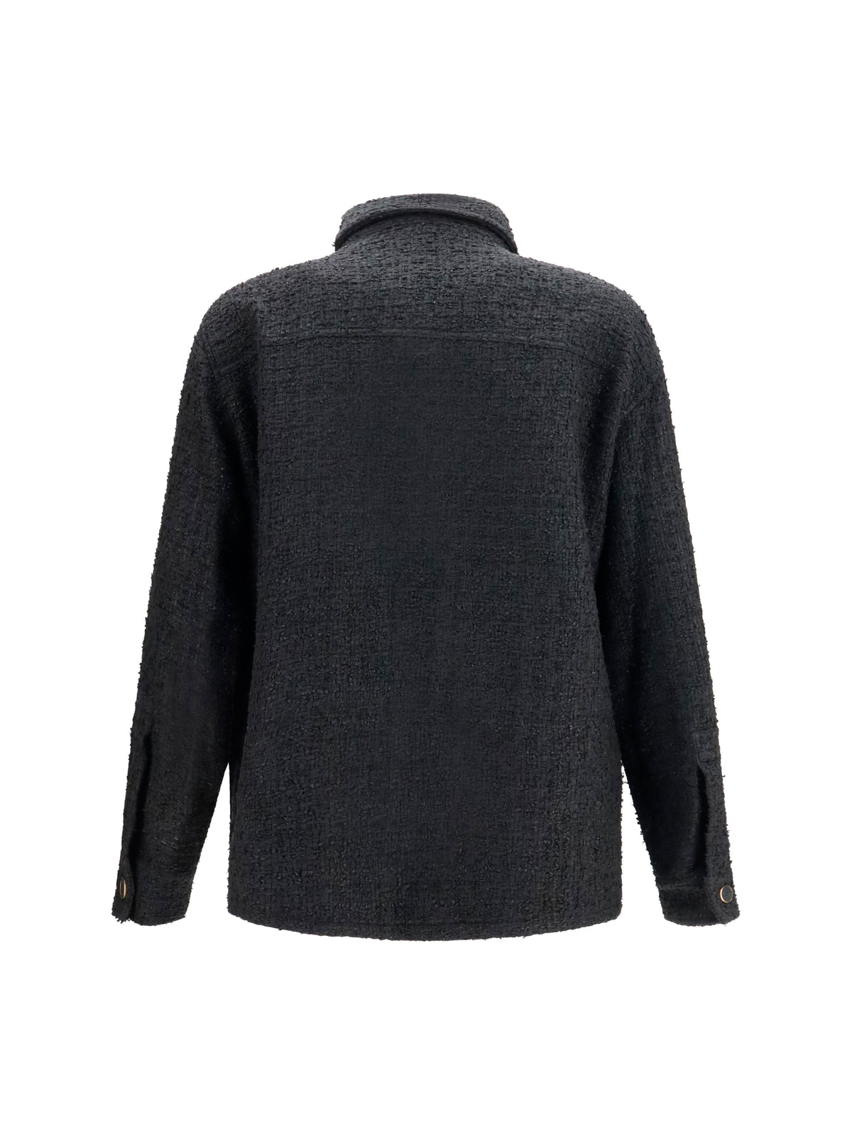 Balmain Tweed buttoned Jacket - Noir