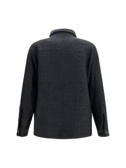 Balmain Tweed buttoned Jacket - Noir