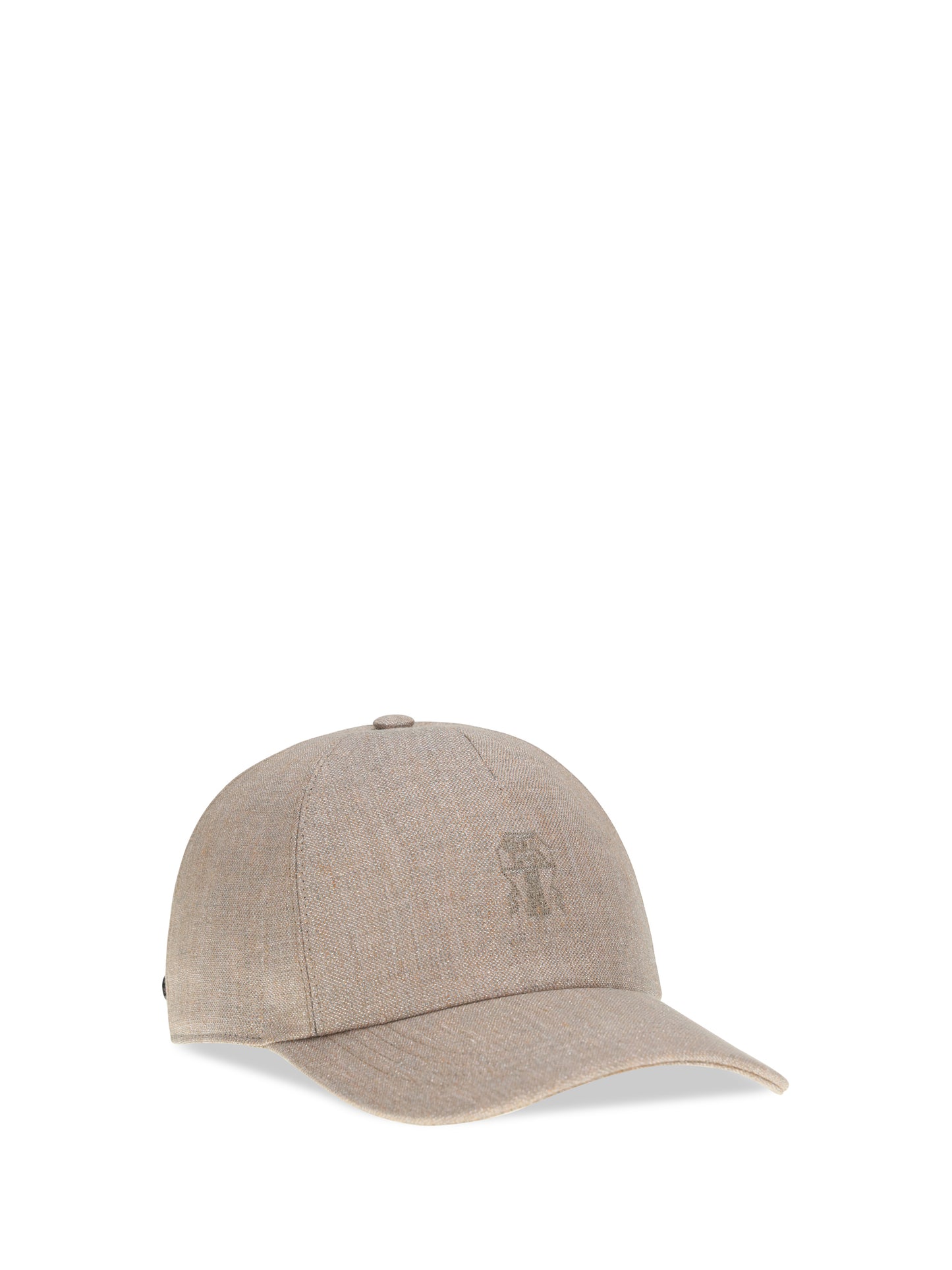 BRUNELLO CUCINELLI Sparkling linen twill Baseball Cap