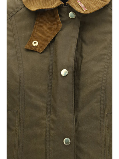 Barbour Beadnell waxed Jacket - Beech/Birchwood