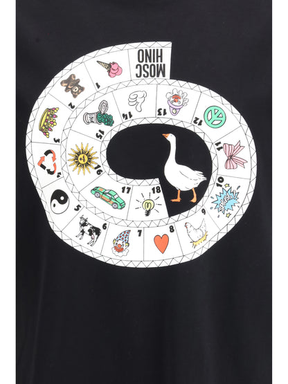 MOSCHINO Organic cotton jersey T-shirt