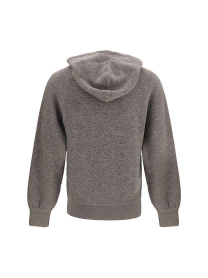 Piacenza Cashmere Virgin wool Hooded Sweatshirt - 120