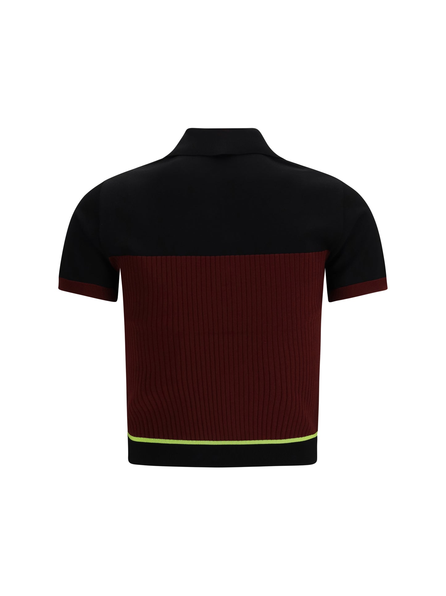 CASABLANCA Striped short-sleeve polo Shirt