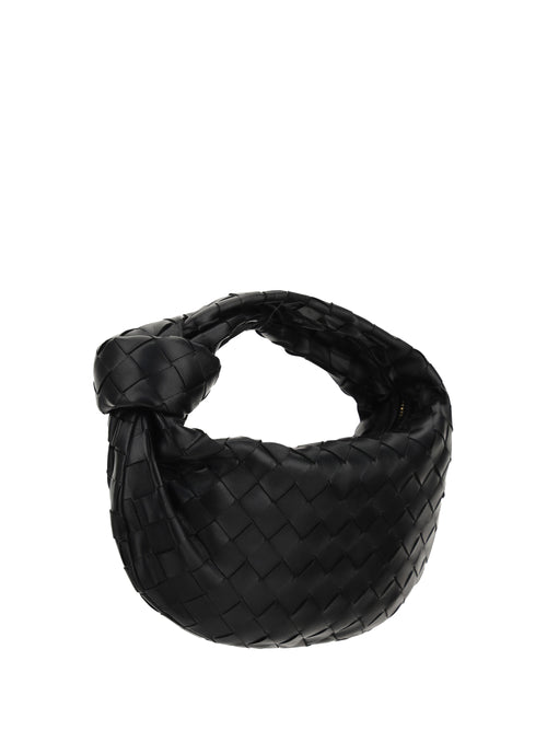Bottega Veneta Jodie mini Handbag - Black-Gold