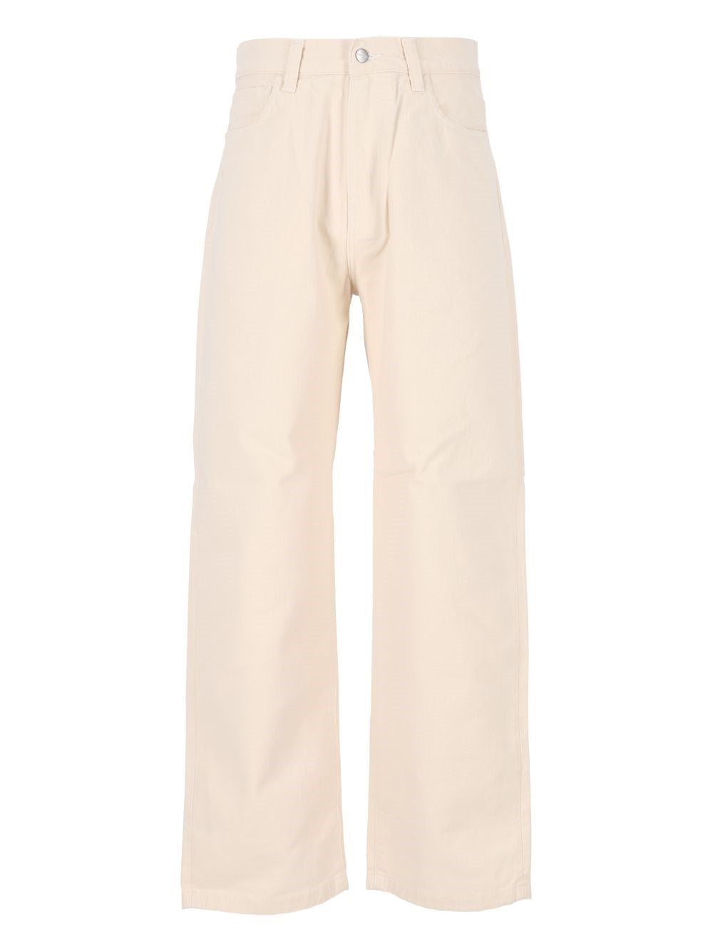 Carhartt Wip Straight Trousers "Landon" - White