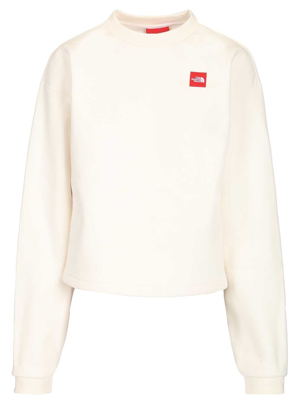 The North Face Red Box Sweatshirt - White