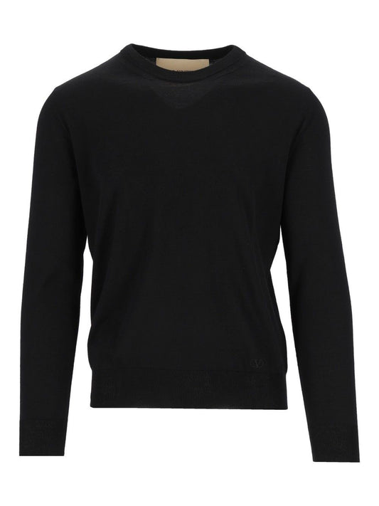 Valentino Garavani Vlogo Signature Jersey - Black