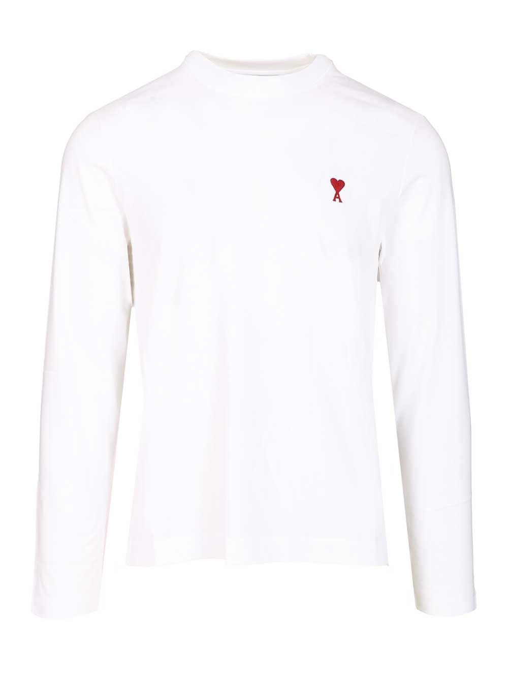 Ami Long Sleeve T-Shirt - White