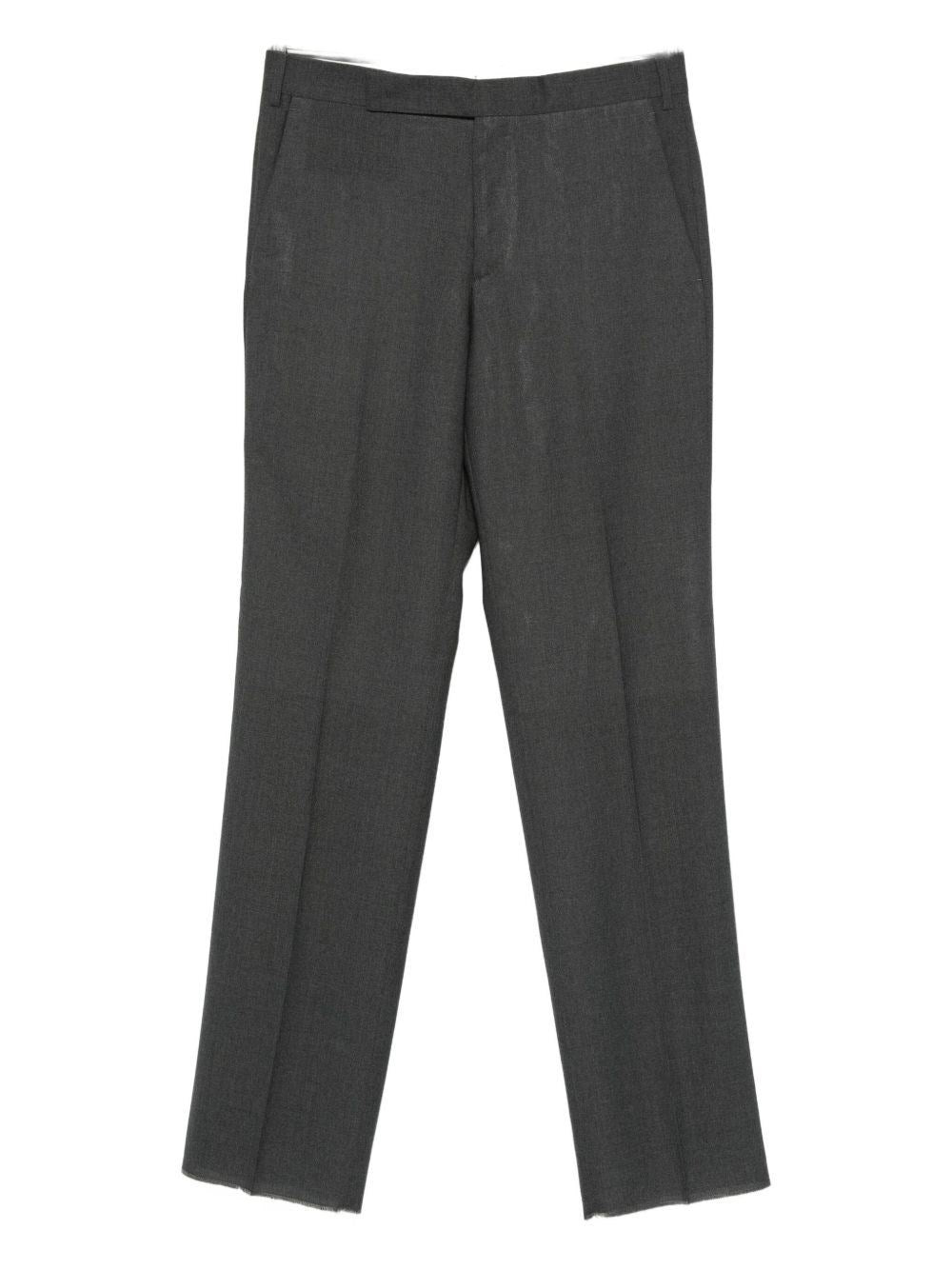 Lardini Pure Virgin Wool Trousers - Grey