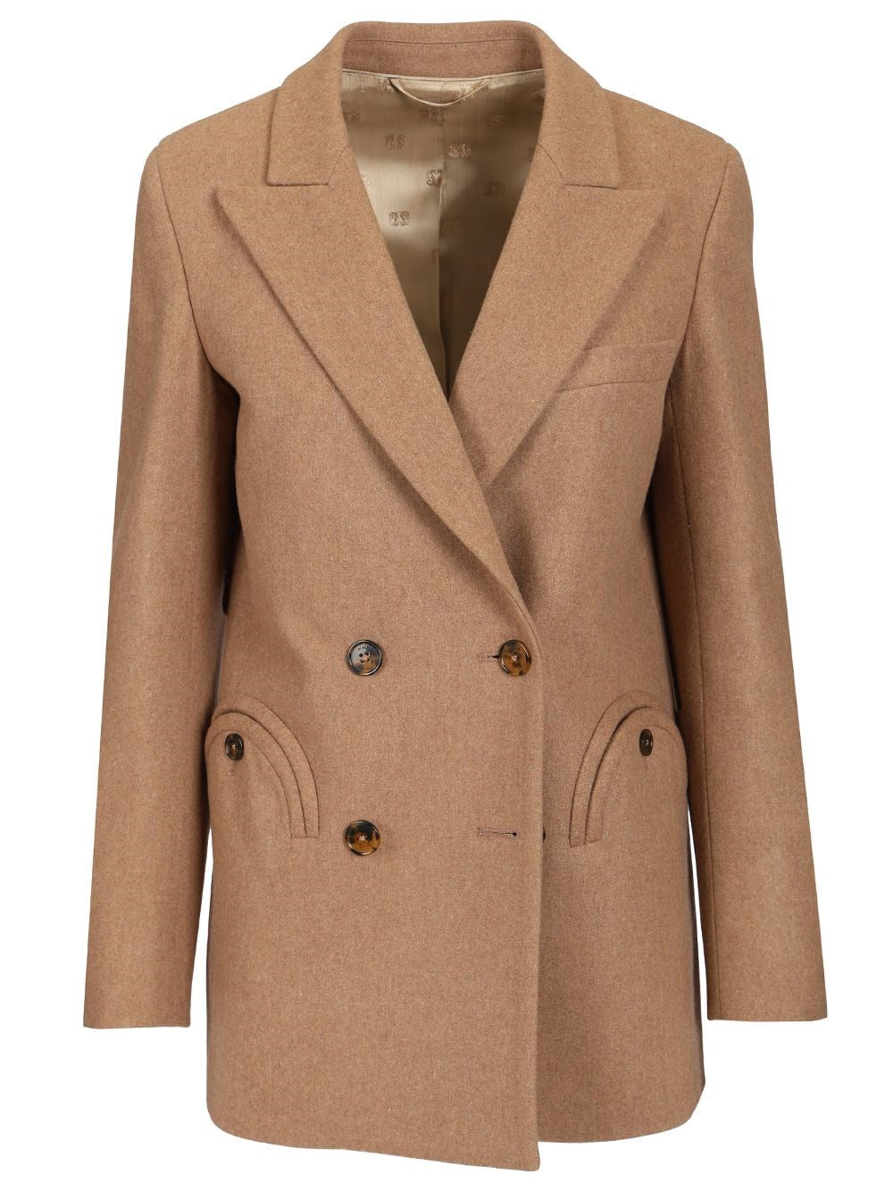Blazé Milano "Cholita Everyday" Blazer - Beige