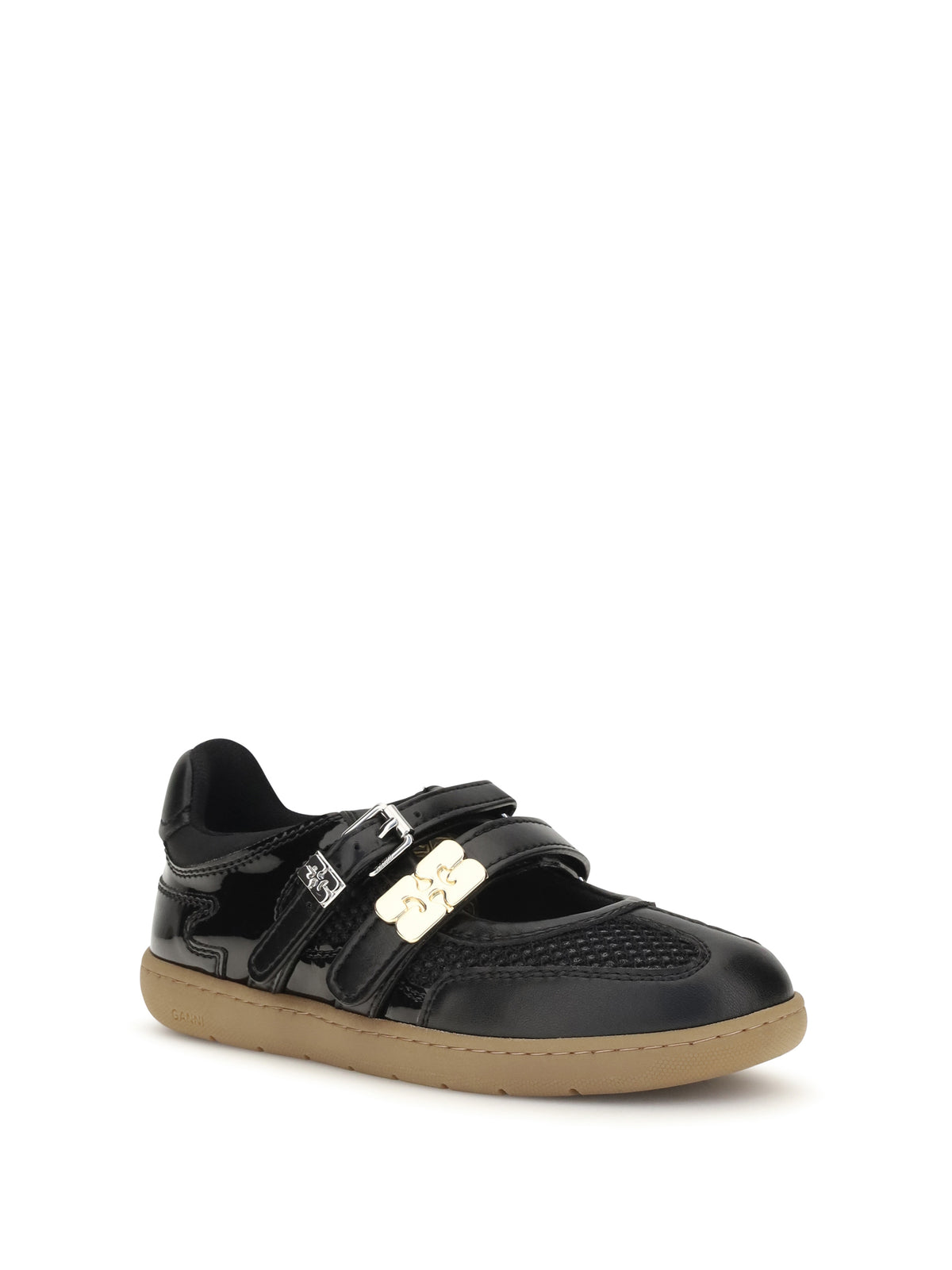 Ganni Sue Ballerinas - Black