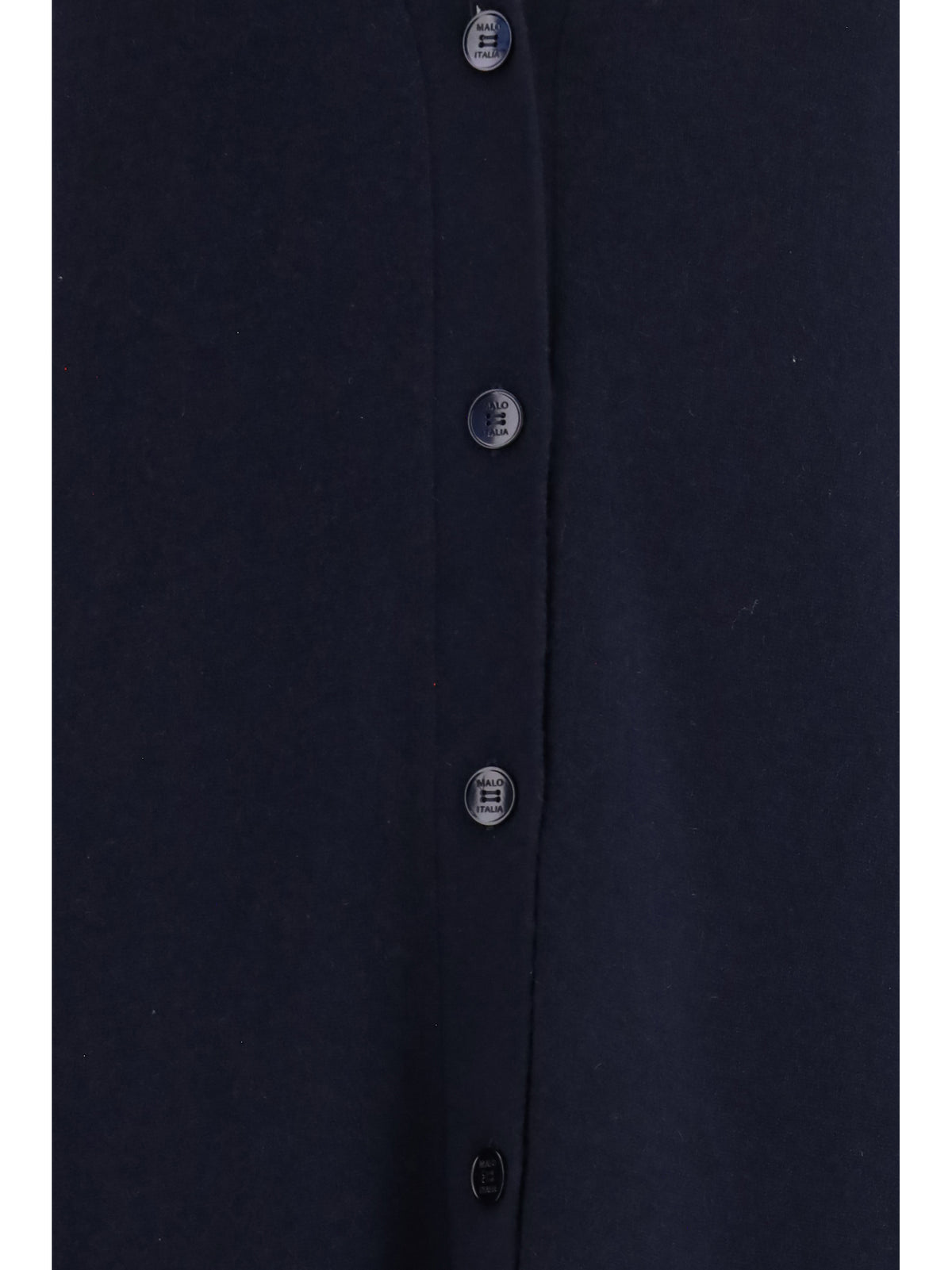 Malo Long cashmere V-neck Cardigan - Blu.