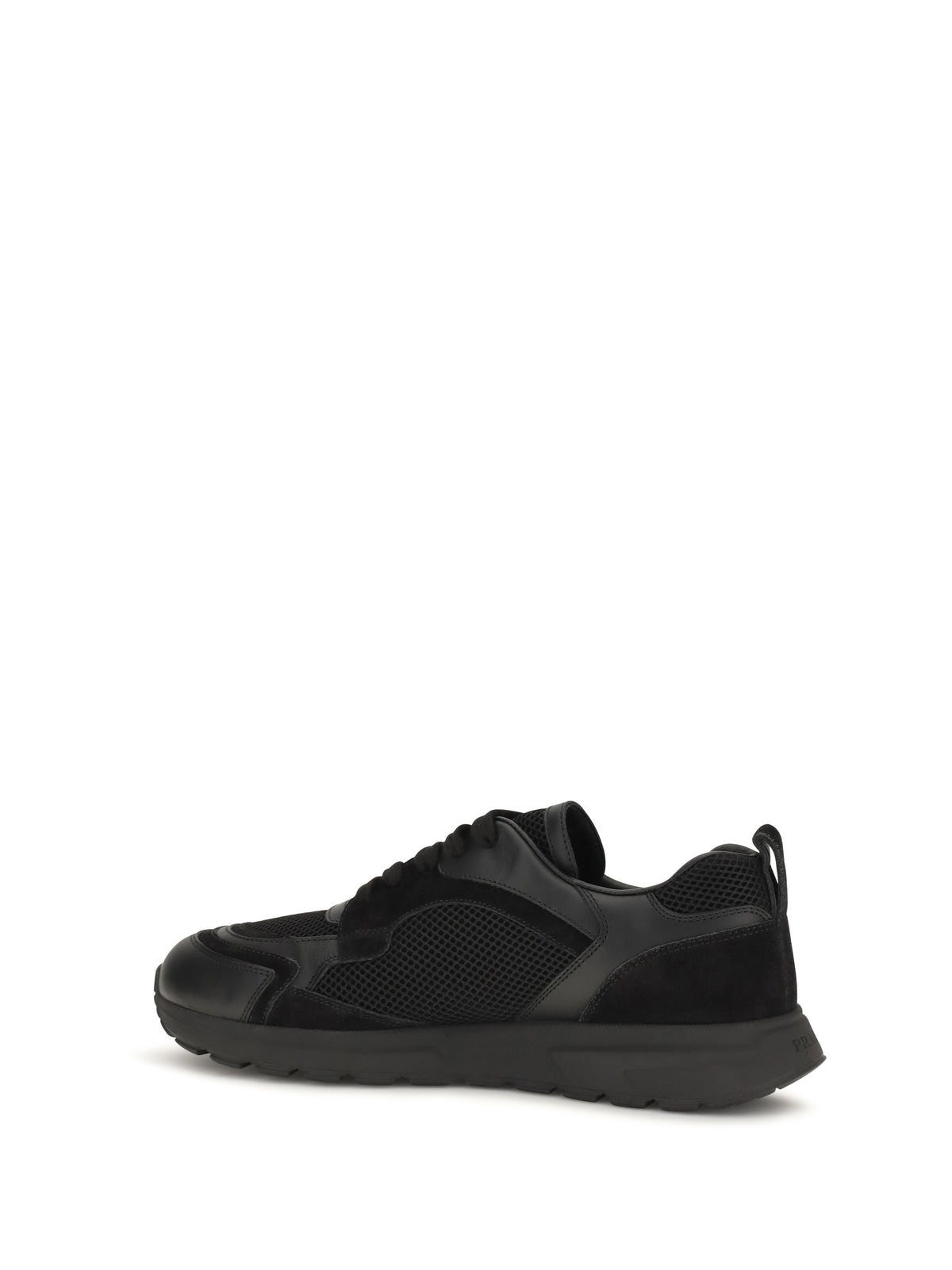 Prada Prax leather and fabric Sneakers - Black