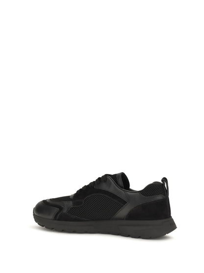 Prada Prax leather and fabric Sneakers - Black