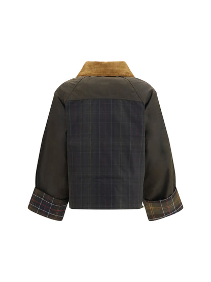 Barbour Irene Wax Jacket - Classic/Olive/Beech