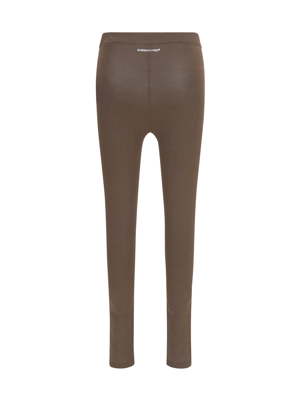 Balenciaga High-rise Leggings - Dark Brown