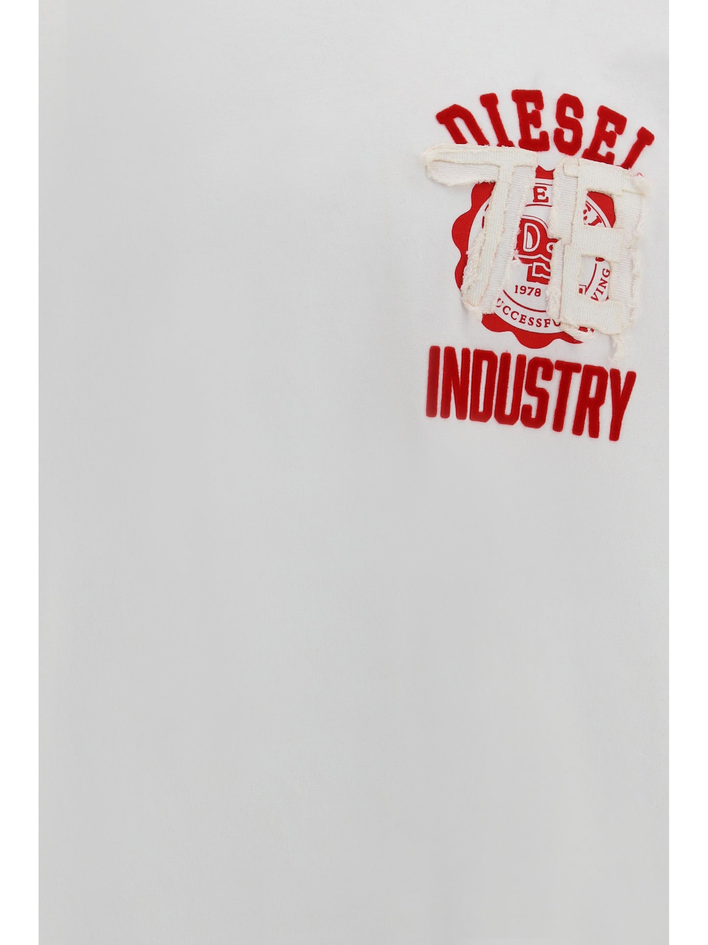 DIESEL Short sleeve crewneck T-shirt
