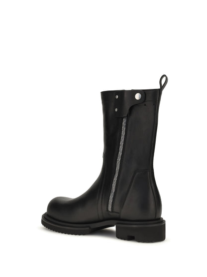 Rick Owens Creeper Gabe Boots - Black