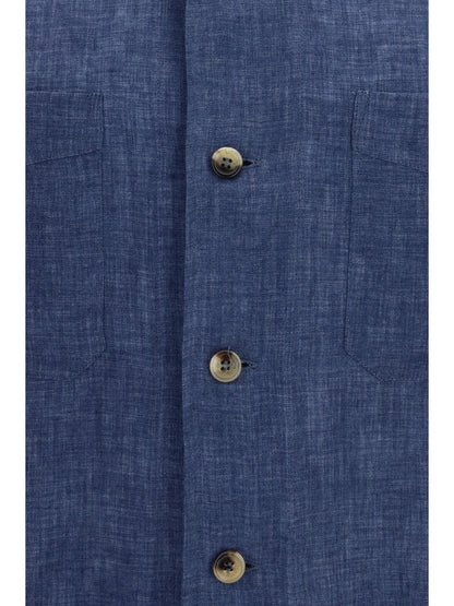 BRUNELLO CUCINELLI Easy fit linen Shirt