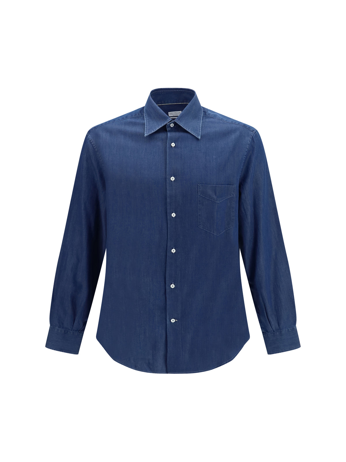 Brunello Cucinelli Lightweight denim Shirt - Denim Dark