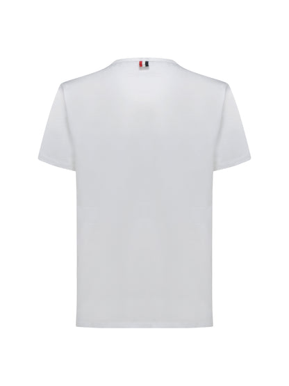 THOM BROWNE Cotton logo T-shirt