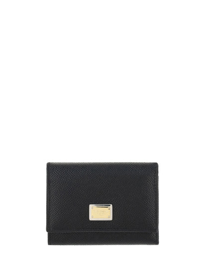 Dolce & Gabbana Leather Wallet - Black