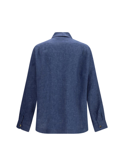BRUNELLO CUCINELLI Easy fit linen Shirt
