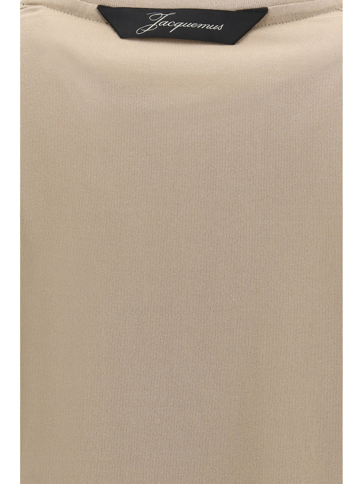 Jacquemus Rond Carré long-sleeve T-shirt - Beige