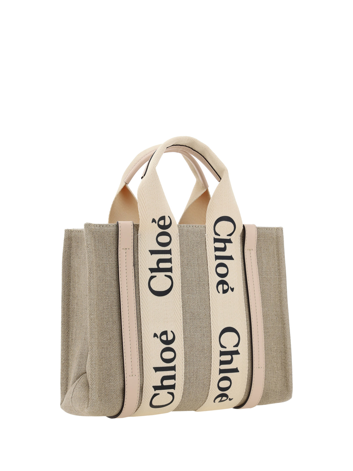 Chloé Woody Handbag - Cement Pink