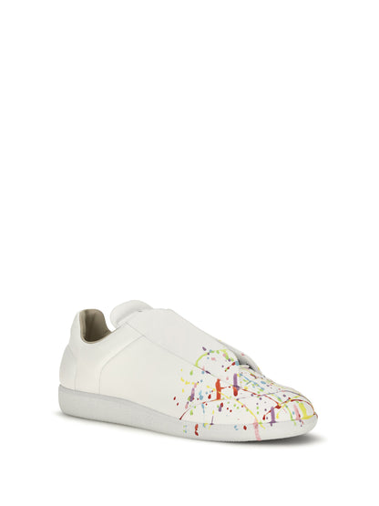 Maison Margiela Future leather Sneakers - White/Multicolor
