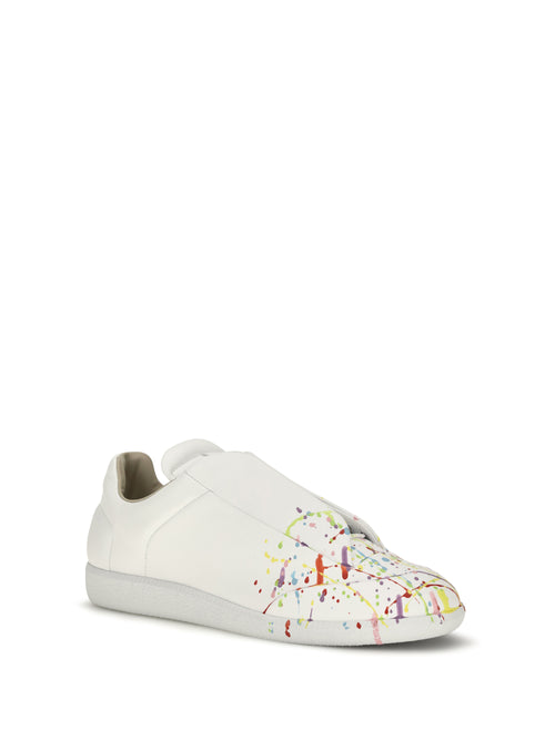 Maison Margiela Future leather Sneakers - White/Multicolor