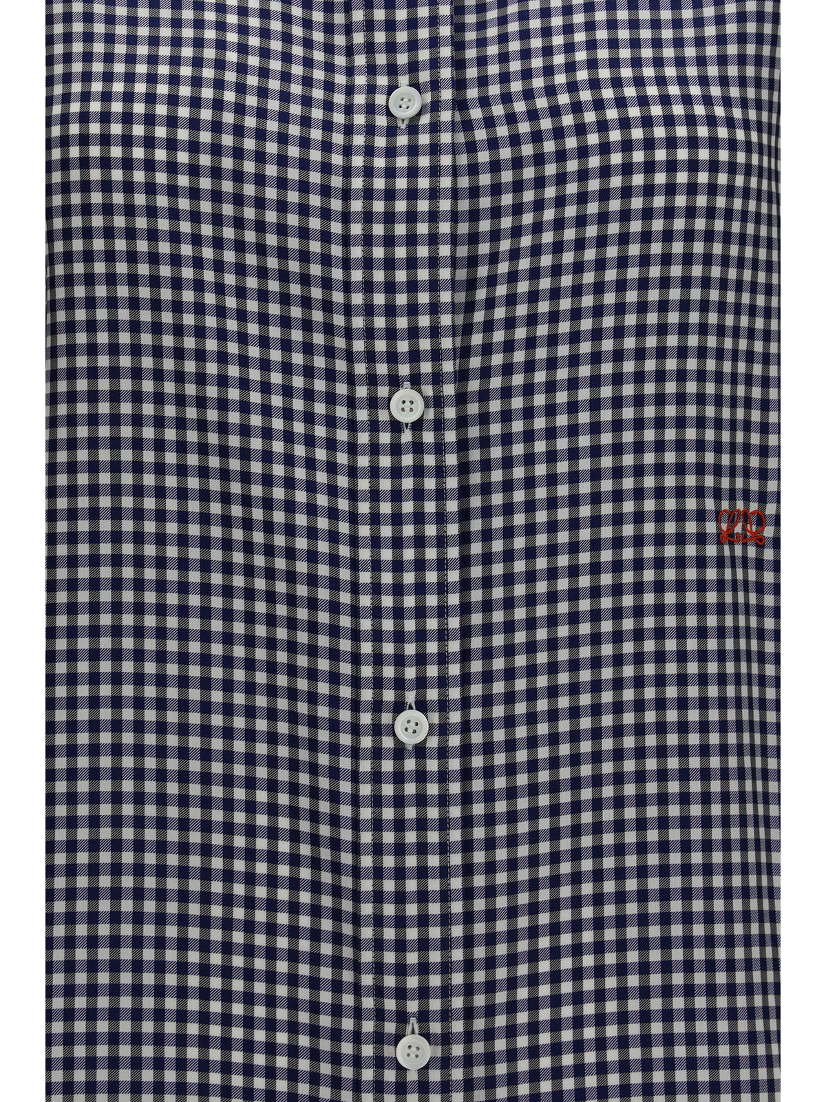 Loewe Silk Shirt - Blue/White