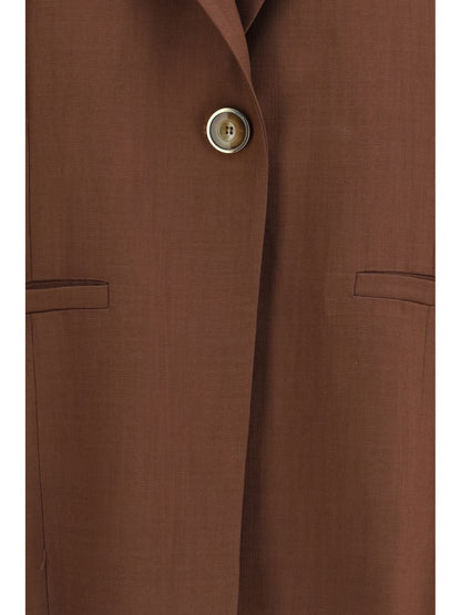 PINKO Rustic-effect sleeveless Jacket
