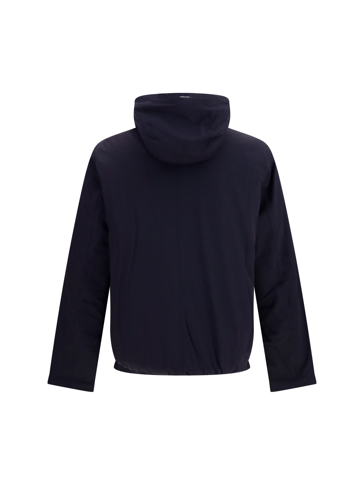 Herno Hooded zip Jacket - Blue Dark